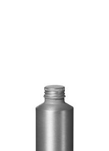 100 ml aluminium bottle "Flat Shoulder"
